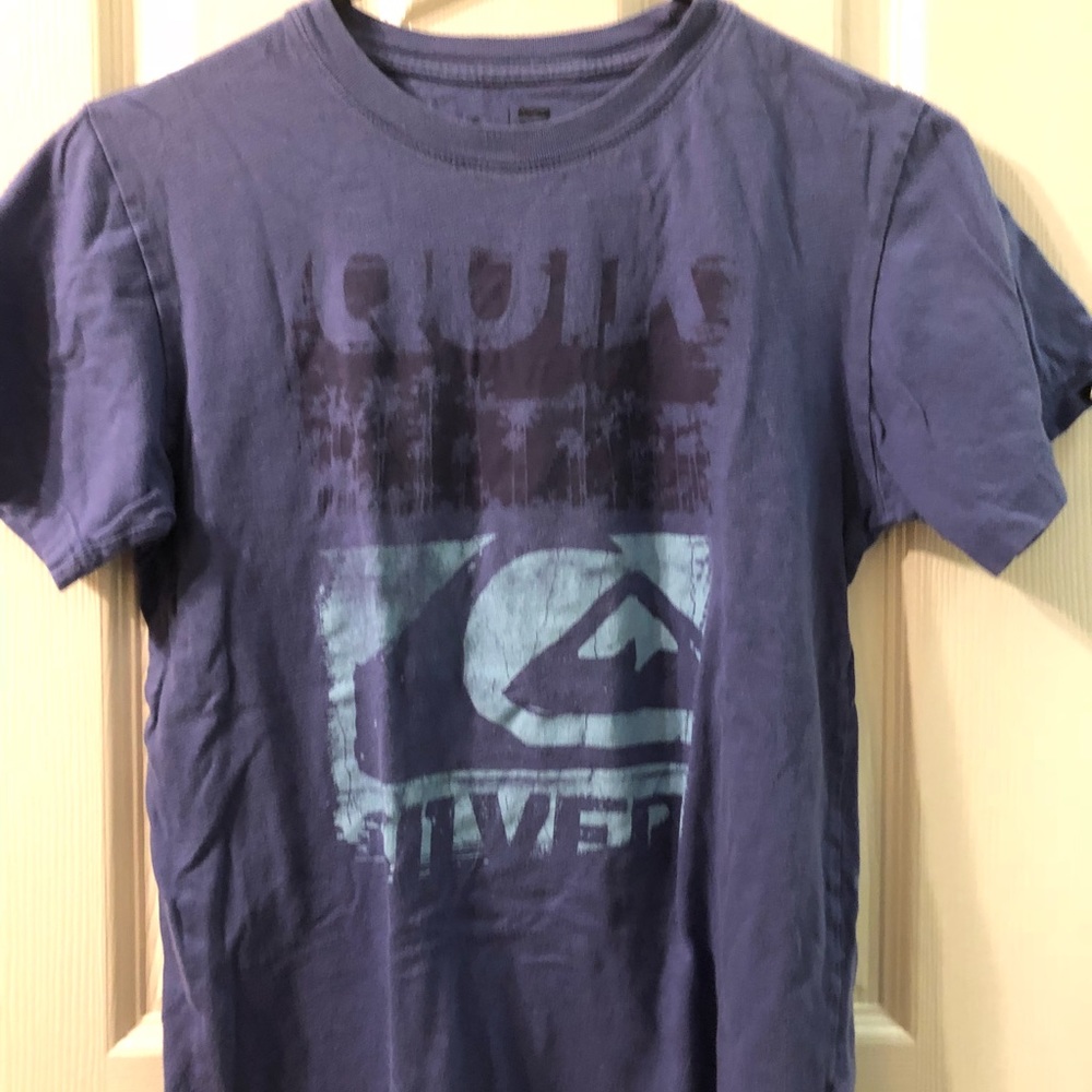 Boys Quicksilver | Blue T-Shirt | Youth Large